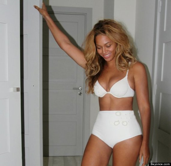 High-Rise Bikini on Beyoncé 