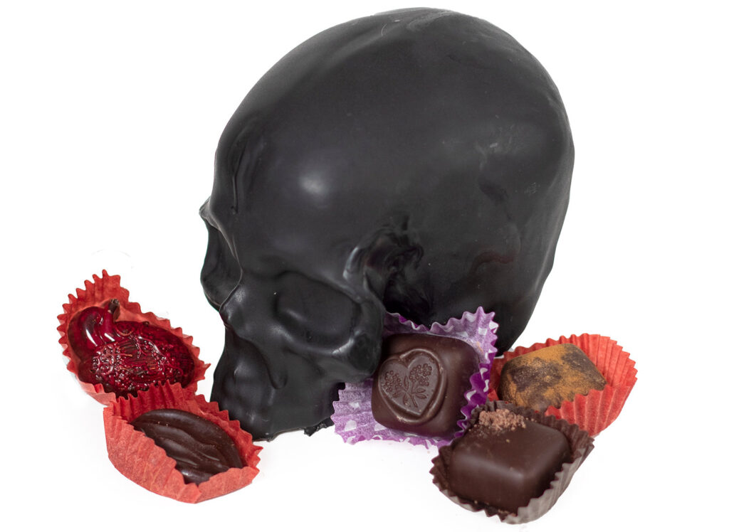 single on Valentine's day? Try this skull shaped candy from Lagusta's luscious